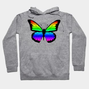 Rainbow Butterfly Hoodie